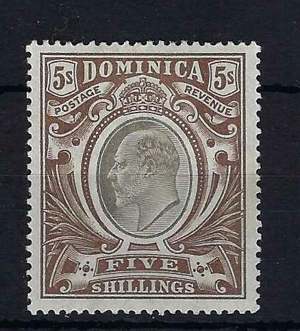 Image of Dominica SG 36 LMM British Commonwealth Stamp